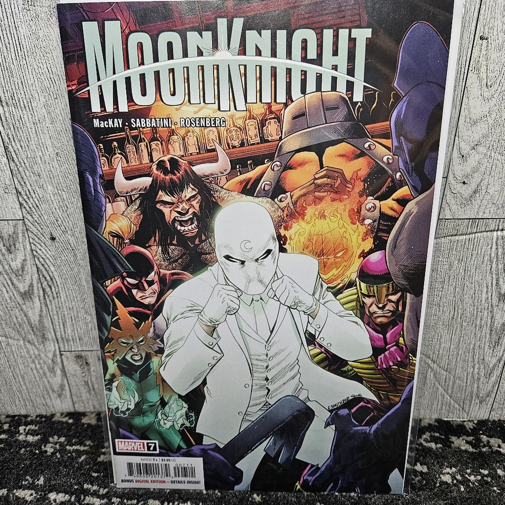 Moon Knight MoonKnight Marvel Comics 7 Comic Book